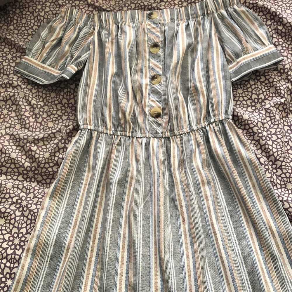Off the shoulder dress